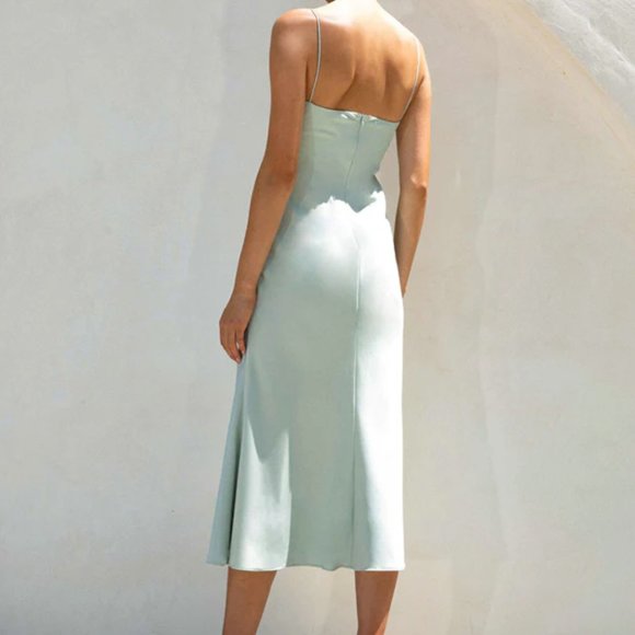 MISHA COLLECTION Midi Mint Dress - Picture 4 of 12